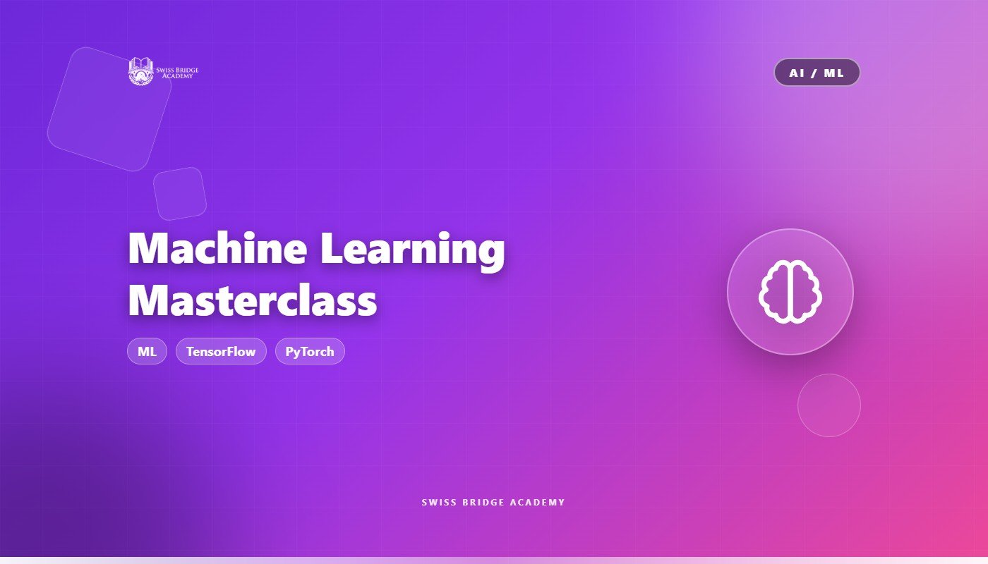 Machine Learning Masterclass