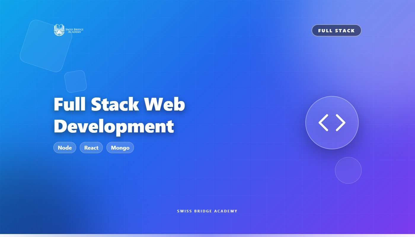 Full Stack Web Development